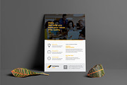 Corporate Flyer Template, a Marketing Template by evgenystudio (Thumbnail 2 of 3)
