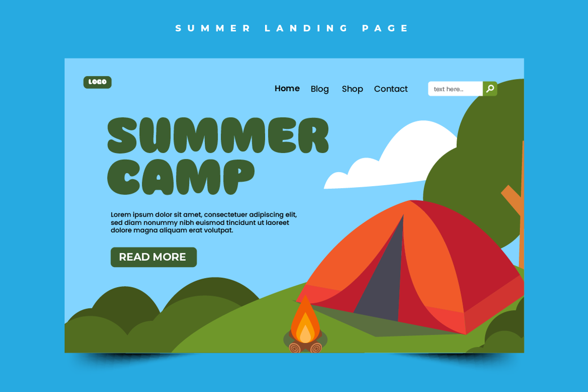 Summer Set Graphic Design V33, a Poster Template by twinstd (Photo 2 of 6)