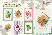 Whimsical Fruits kit, an Object Graphic by Polli Deeva (Thumbnail 9 of 13)