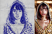 Realistic Pen Sketch Creator, an Action Add-On by Amorjesu.com (Thumbnail 32 of 37)
