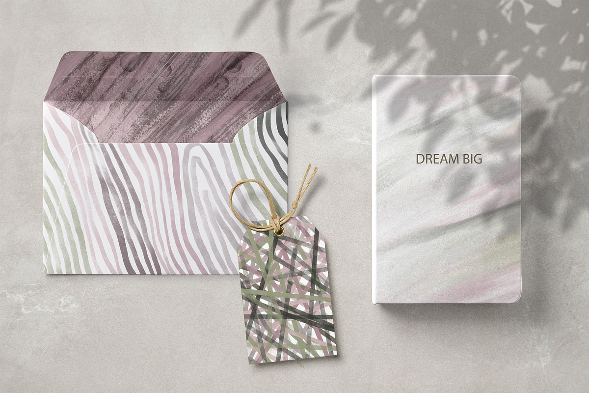 Abstract digital paper pack, a Texture Graphic by Tiana Geo (Photo 9 of 16)