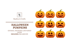 Halloween Pumpkins - 9