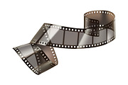 Old film strip, vector icon set, an Object Illustration by Allevinatis Studio (Thumbnail 3 of 3)