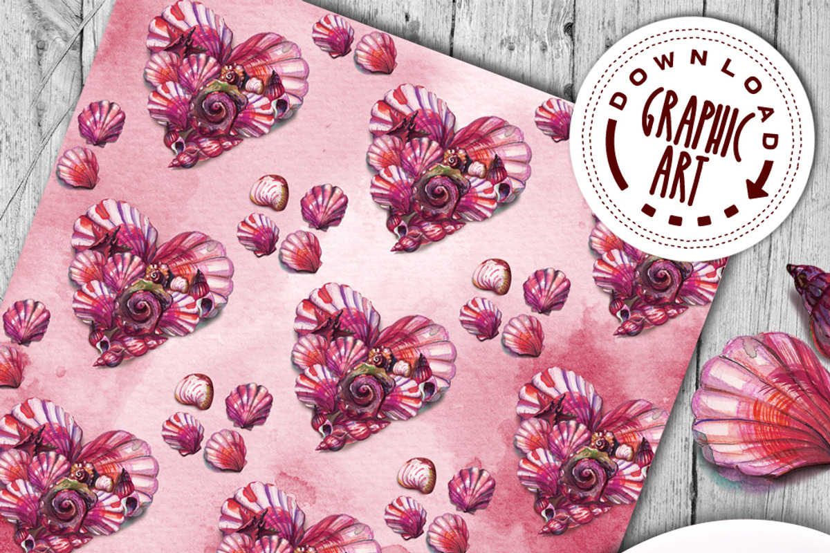 DIGITAL PAPER PATTERNS PACK, a Pattern Graphic by Download Graphic Art (Photo 4 of 6)