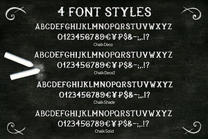 Chalk SVG Font