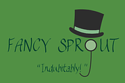 Fancy Sprout, a Script Font by I'm Sprouticus! (Thumbnail 1 of 4)