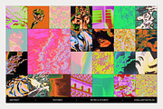 50 Psychedelic Textures Set, a Texture Graphic by angelainthefields (Thumbnail 3 of 8)