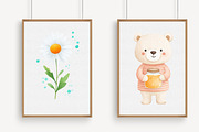 Honey Bee Daisy and Teddy Bear, an Illustration by Libby Wishes (Thumbnail 5 of 7)
