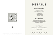 US A2 greeting cards mockup, a Merchandise Mockup by MCKP*ME (Thumbnail 2 of 5)