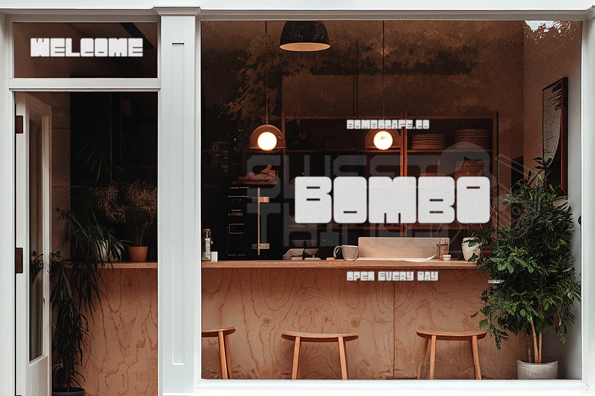 Oras - Chunky Bold Food Font, a Sans Serif Font by Pandeka Studio (Photo 6 of 9)