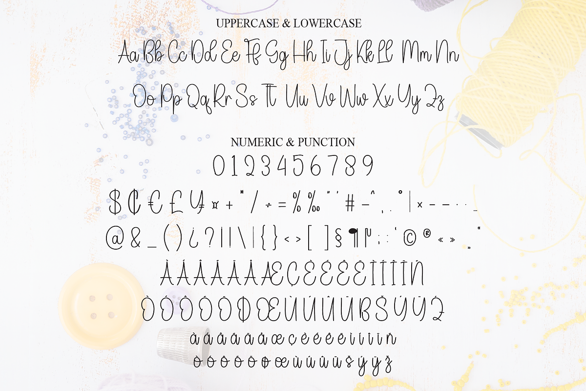 Handmade | Script Font, a Handwritten Font by Scratchones (Photo 7 of 9)