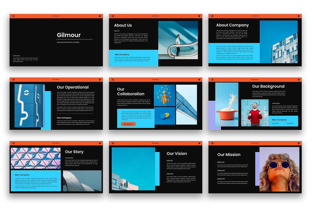 Gilmour – Business Keynote Template, a Presentation Template by kreatifreya (Photo 3 of 5)
