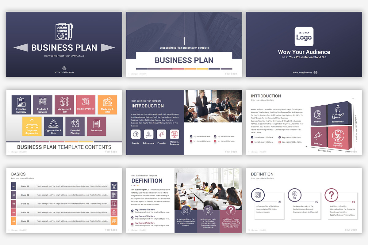 Comprehensive PowerPoint Bundle, a Presentation Template by SlideOne (Photo 34 of 81)