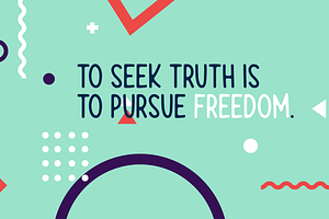 Seek Truth Typeface