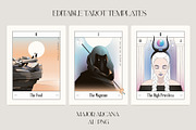 Tarot Card Templates- Major Arcana, an Illustration by Polar Vectors (Thumbnail 2 of 13)