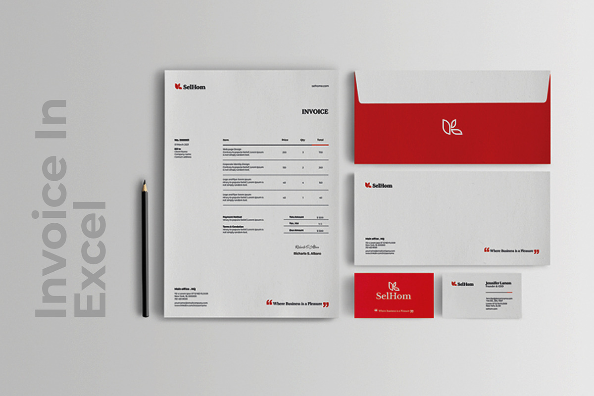Corporate Identity, a Stationery Template by Pxl_graphic (Photo 3 of 6)
