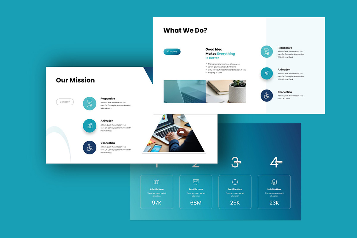 Business Plan Presentation Template, a Presentation Template by Studio Artisan (Photo 3 of 6)