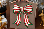 Christmas Coquette Bow Png, a Seasonal Illustration by Rose Art (Thumbnail 3 of 5)