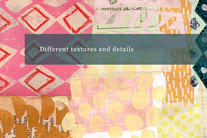 Mixed Media Papers: Abstract Papers