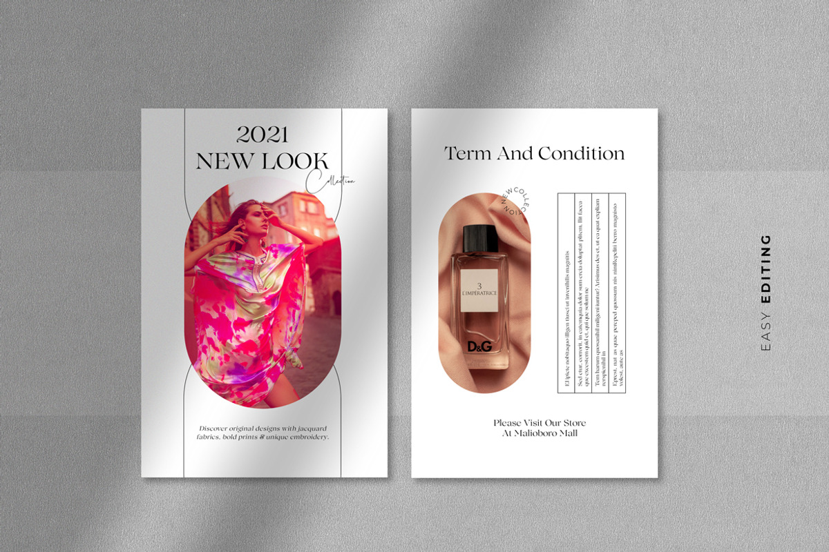 Fashion Postcard, a Card Template by Ahsanjaya (Photo 3 of 3)