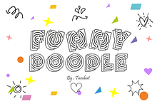 FUNNY DOODLE- Playful Whimsical Font
