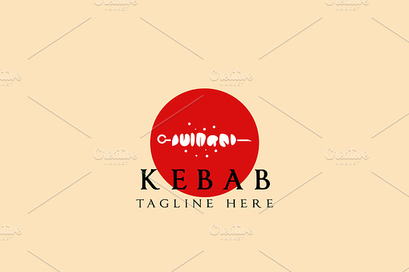 Kebab Restaurant Logo Design preview 4