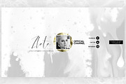 ZLATA Youtube Channel Art Banners, a Social Media Template by RussGFX (Thumbnail 2 of 4)