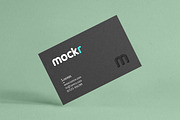 Realistic Business Card Mockup Psd, a Print Template by Mokr (Thumbnail 3 of 4)