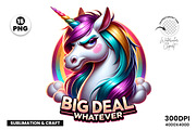 Sarcastic Grumpy Animals Clipart PNG, an Animal Illustration by Creative Arslan (Thumbnail 7 of 9)