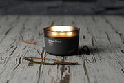 Amber Glass Candle Mockup Kit, a Merchandise Mockup by pmvch (Thumbnail 11 of 27)
