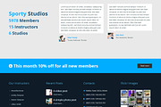 Sporty - WordPress Gym Theme, a WordPress Template by 7Theme (Thumbnail 5 of 5)