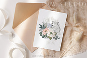 Wild Animals Watercolor Clipart, an Animal Illustration by PawGraphic (Thumbnail 10 of 12)