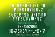 Bugar Sport - Sporty Display Font, a Sans Serif Font by StringLabs (Thumbnail 10 of 10)