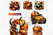 Rustic Harvest Fall clipart set, a Seasonal Illustration by ThatsDesignArt (Thumbnail 5 of 10)