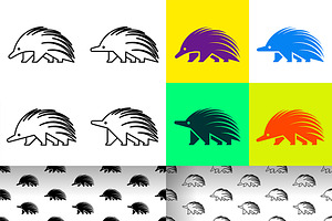 Echidna Logo, a Graphic by NataliiaVolyk