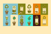 Vector illustration of eco home, an Illustration by essense (Thumbnail 1 of 2)