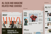 Magzy - Blog & Magazine Website UI K, an UI Kit Template by dhuhacreative (Thumbnail 4 of 10)