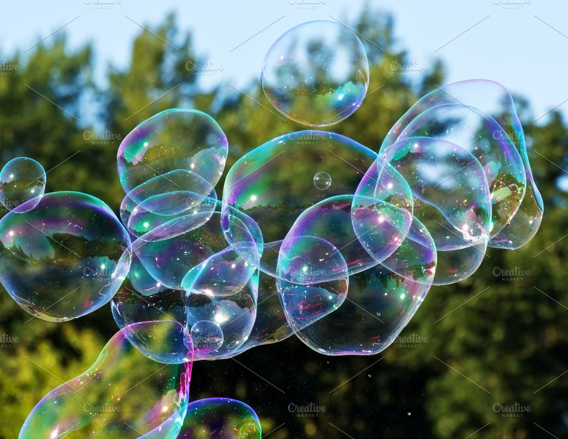 bubble background
