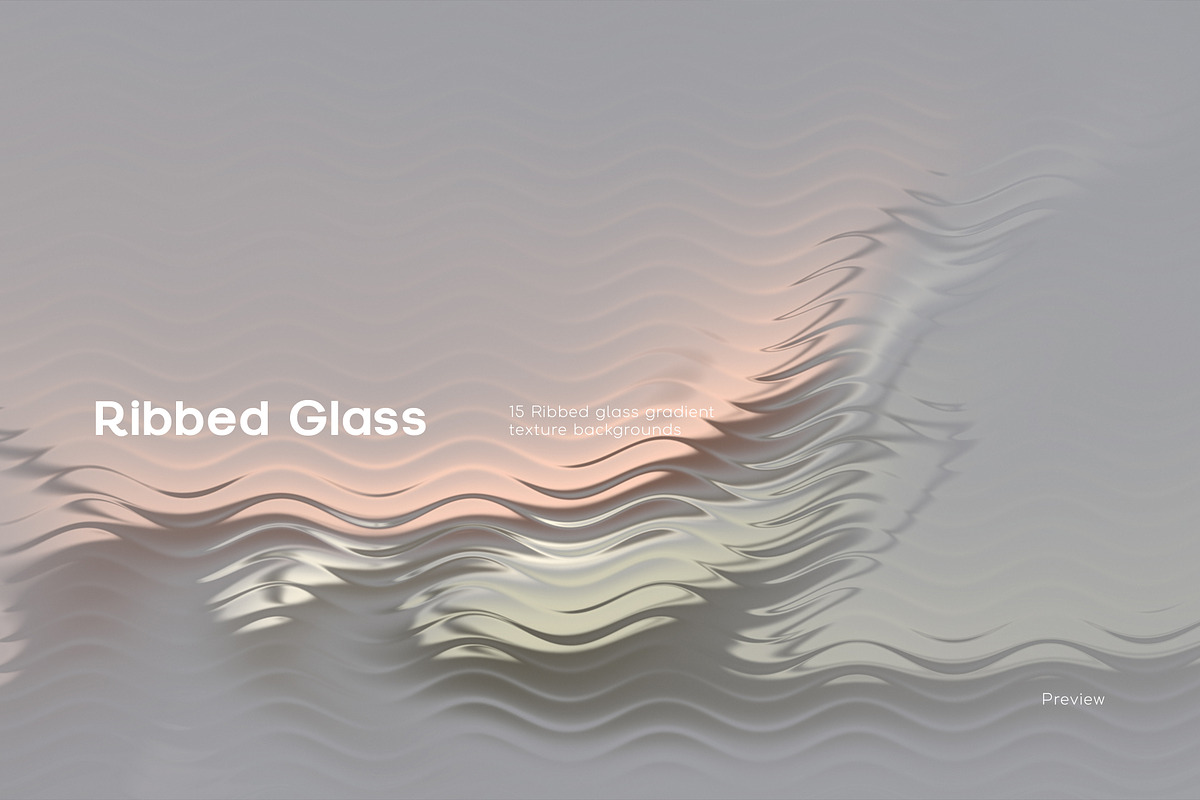 Ribbed Glass Gradient Backgrounds, a Background Graphic by Ghurafa Studio (Photo 9 of 10)