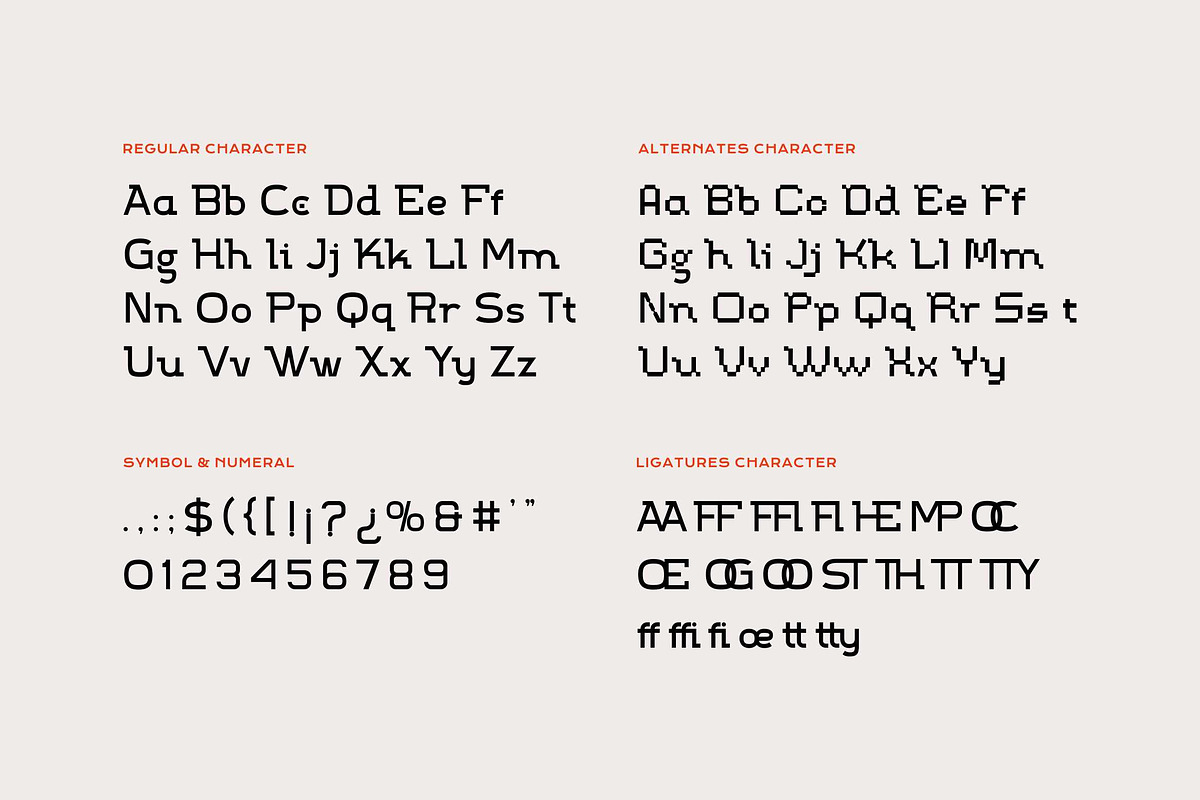 Nobula Hubiont - Monospaced Font, a Sans Serif Font by Imoodev (Photo 5 of 5)