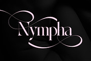 Nympha Luxurious Font, a Font by Lacre Type Foundry (Thumbnail 1 of 22)