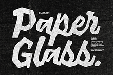 Paper Glass - Handwritten Font