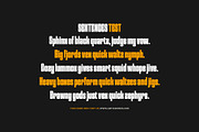 Badrock | Condensed Display Font, a Sans Serif Font by Ariya Works (Thumbnail 6 of 9)