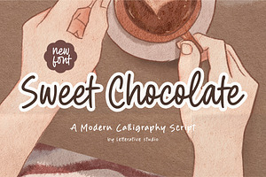 Sweet Chocolate - Modern Script Font