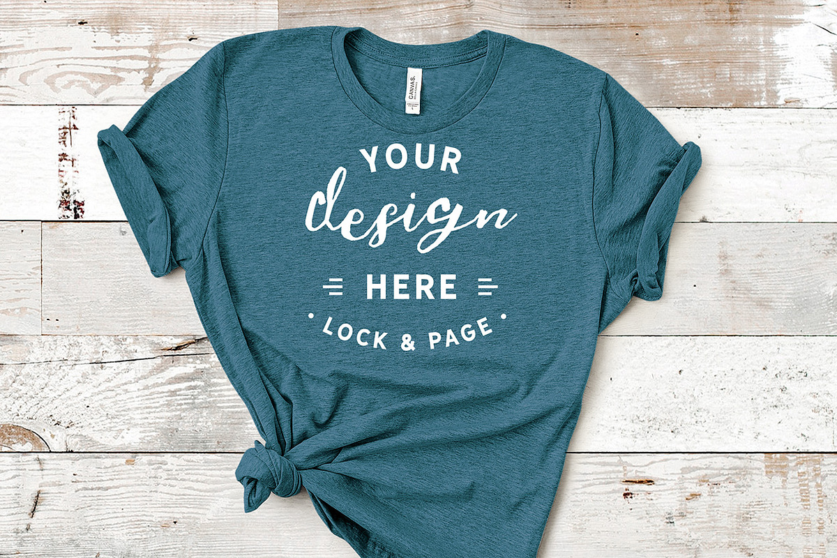 Mockup Bundle Bella Canvas T-Shirt, a Household Mockup by lock and page (Photo 21 of 45)