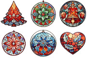 Christmas Ornament Clipart, an Illustration by DreamArtGraphic (Thumbnail 5 of 5)