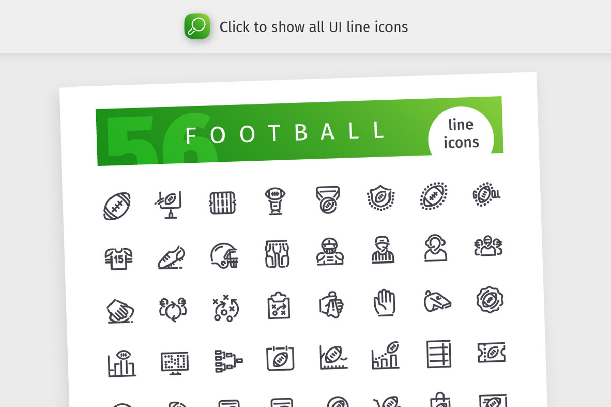 Sport 700+ Line Icons Bundle, an Outline Icon by Voysla's Shop (Photo 3 of 8)