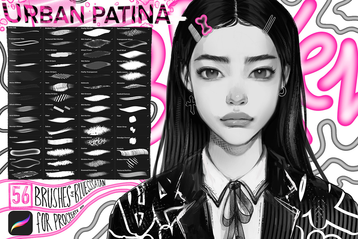 Urban Patina 56 brushes, a Brushes & More by Bluesssatan (Photo 1 of 2)