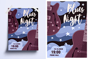 Music festival promo posters set, a Background Graphic by Good Studio (Thumbnail 4 of 5)