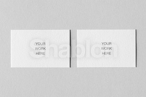 Business Card Mockup, 85x55mm, PSD